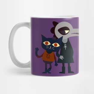 Mae and Bea Night in the Woods Mug